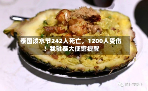 泰国泼水节242人死亡	，1200人受伤！我驻泰大使馆提醒-第3张图片