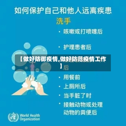 【做好防御疫情,做好防范疫情工作】-第2张图片