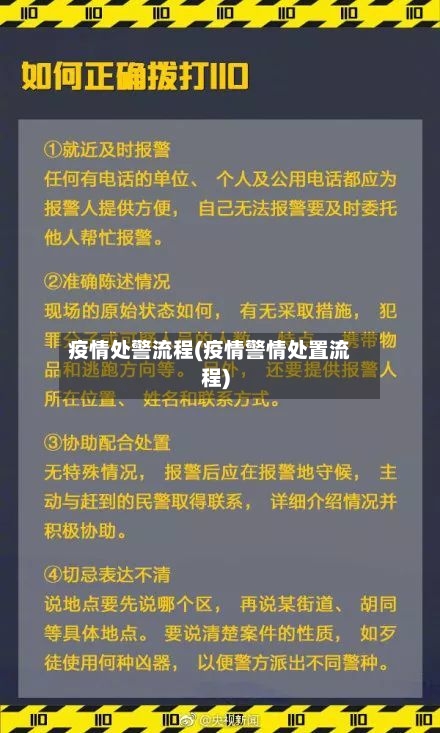 疫情处警流程(疫情警情处置流程)
