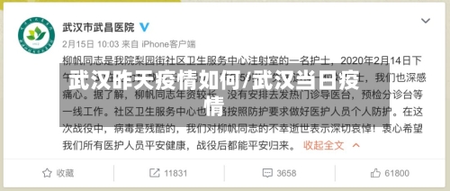 武汉昨天疫情如何/武汉当日疫情-第2张图片