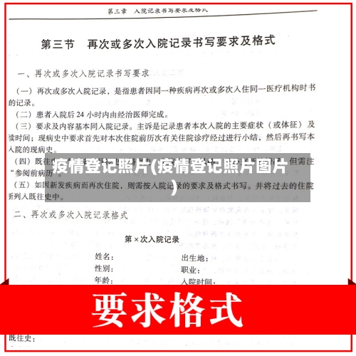 疫情登记照片(疫情登记照片图片)-第3张图片