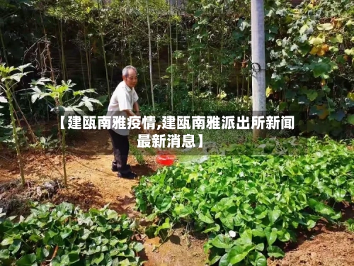 【建瓯南雅疫情,建瓯南雅派出所新闻最新消息】-第2张图片