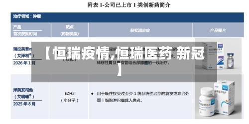 【恒瑞疫情,恒瑞医药 新冠】-第2张图片