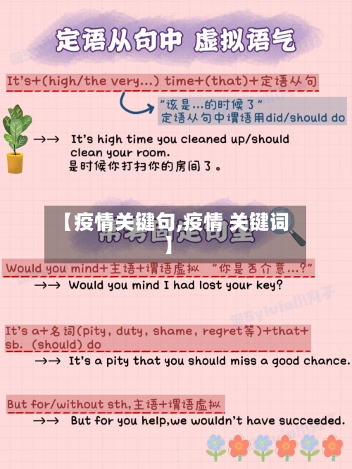 【疫情关键句,疫情 关键词】