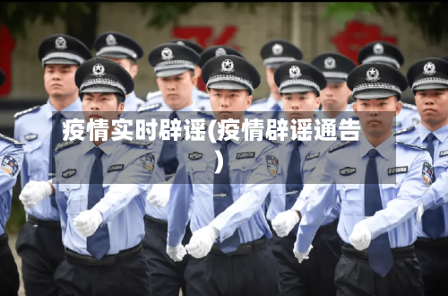 疫情实时辟谣(疫情辟谣通告)
